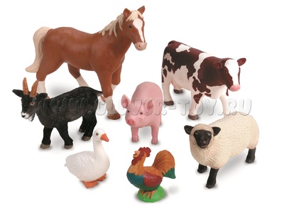 Фигурки большие "Домашние животные" Фигурки большие "Домашние животные"