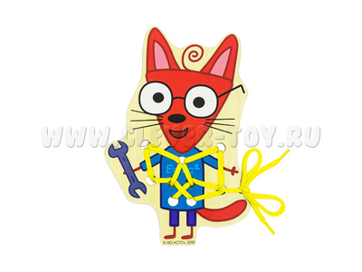 Шнуровка "Шуруп" (АТ, Серия "Три кота") Шнуровка "Шуруп" (АТ, Серия "Три кота")