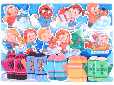 Зимние забавы (фетр) Зимние забавы (фетр)