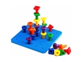 Мозаика Peg Board (1 поле, 36 деталей, 8 карточек) Мозаика Peg Board (1 поле, 36 деталей, 8 карточек)