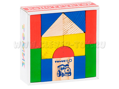 Конструктор "Цветной" (14 деталей) Конструктор "Цветной" (14 деталей)