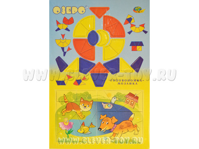 Головоломка-мозаика "Озеро" (4-8 лет) Головоломка-мозаика "Озеро" (4-8 лет)