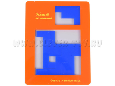 Головоломка "Пятый не лишний элит" (пластик)