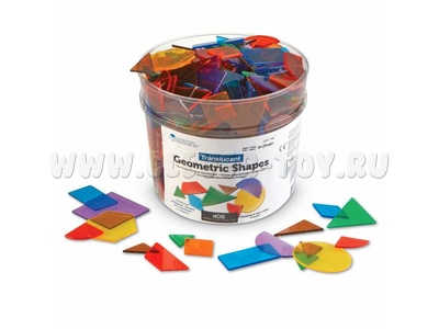 Игровой набор "Прозрачные геометрические фигуры" (408 элементов) Игровой набор "Прозрачные геометрические фигуры" (408 элементов)
