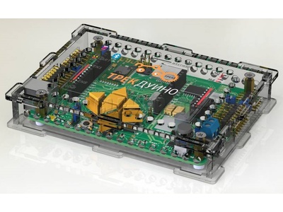 Плата Трекдуино в корпусе (12+, Роботрек) Плата Трекдуино в корпусе (12+, Роботрек)