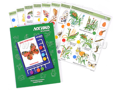 ЛОГИКО-Малыш. Мир природы. Насекомые (набор карточек для планшета) ЛОГИКО-Малыш. Мир природы. Насекомые (набор карточек для планшета)