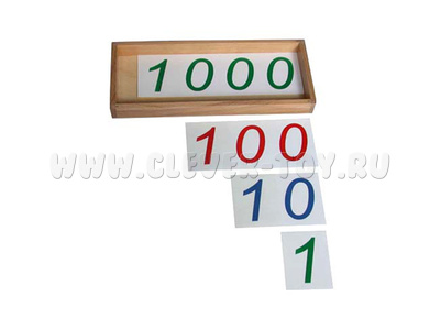 Карточки для "Введения Символов 1, 10, 100, 1000"