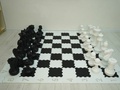 Напольные шахматы и шашки