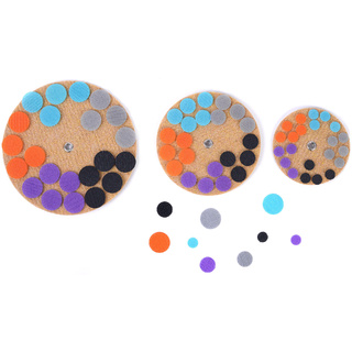 Набор Разноцветные кружки 2 (оранж, фиол, голуб, сер, черн)