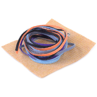 Комплект Разноцветные веревочки 2 (оранж, фиол, голуб, сер, черн по 1 м)