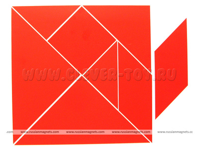 Танграм (красный) Танграм (красный)