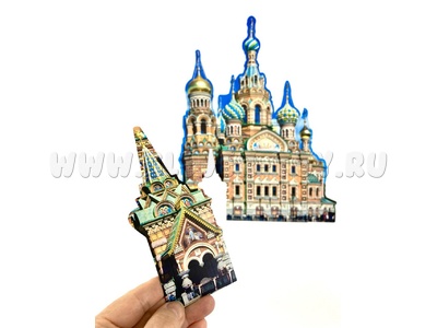 Набор магнитных карточек "Маленькие архитекторы: Спас на Крови" Набор магнитных карточек "Маленькие архитекторы: Спас на Крови"