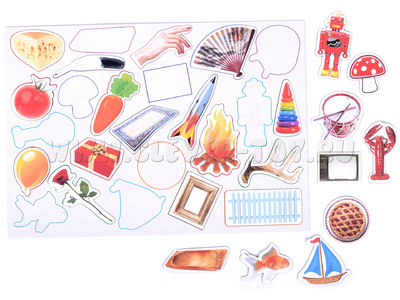 Магнитное развивающее пособие "Упрямые звуки" Звук "Р" Магнитное развивающее пособие "Упрямые звуки" Звук "Р"